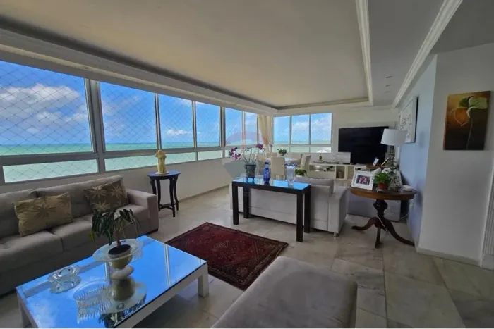 Luxo e Conforto: Apartamento à Beira-Mar Na Cobertura em Boa Viagem!
