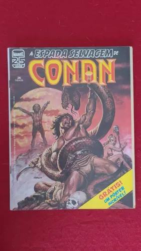 Espada Selvagem de Conan 26 Abril com pôster