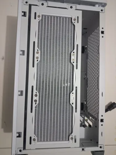 Kit ITX branco gabinete + watercooler