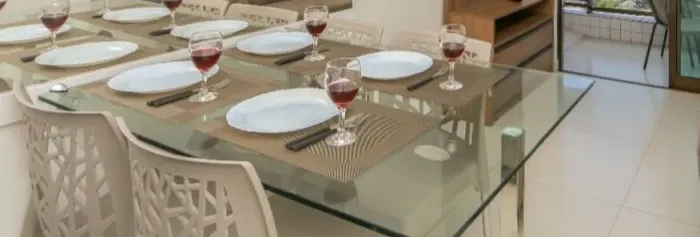 Mesa de vidro