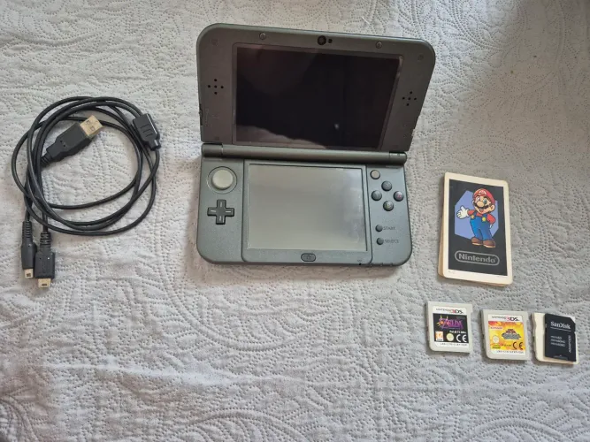 NEW NINTENDO 3DS XL - DESBLOQUEADO - EDIÇÃO EUROPEIA