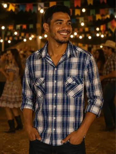 Camisa Xadrez GG Renner