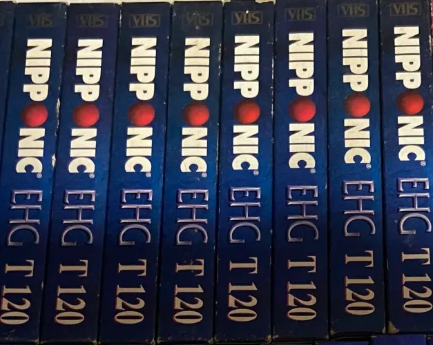 Lote 6 fitas filmes VHS