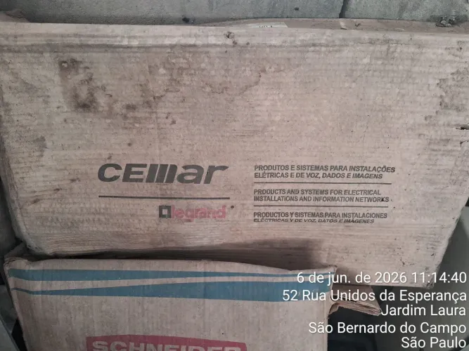 Quadro elétrico de embutir 36 posição 