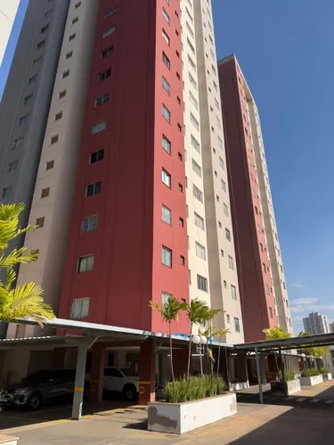 Excelente apto 2 quartos no Setor Negrão de Lima, com armarios e Ar condicionado.