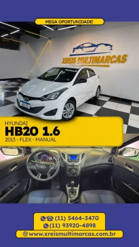 Hyundai HB20 C./c.plus/c.style 1.6 Flex 16V Mec. 2013