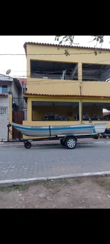 Vendo barco de alumínio..