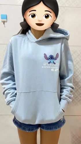 moletom Stitch usado 2 vezes TAM P