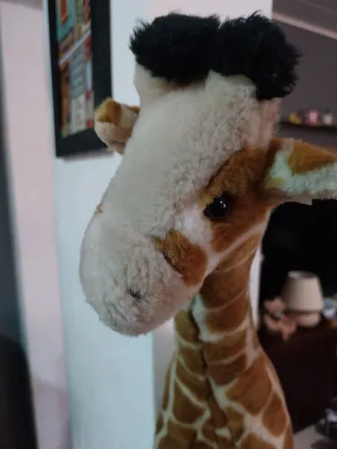 Pelúcia Girafa antiga