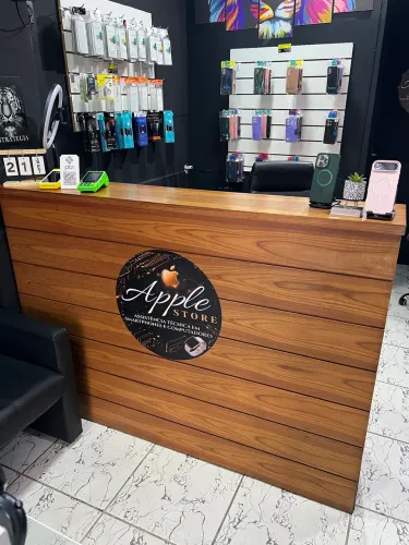 Balcão de recepção