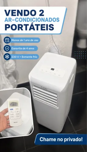 Ar condicionado frio - Pouco tempo de uso
