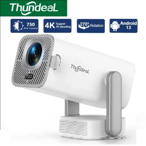 Projetor Portátil Thundeal Td80 Pro Full Hd 1080p Android 13