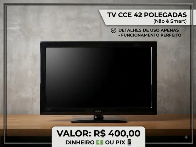 TV 42 não é smart