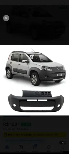 Para-choque Fiat Uno 