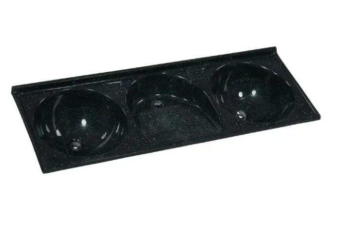TANQUE TRIPLO MÁRMORE SINTÉTICO