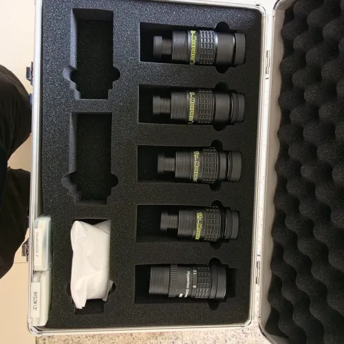 Kit Oculares Baader Morpheus + Filtros e maleta