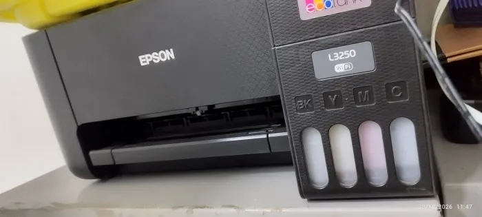 Impressora Epson L3250 com defeito