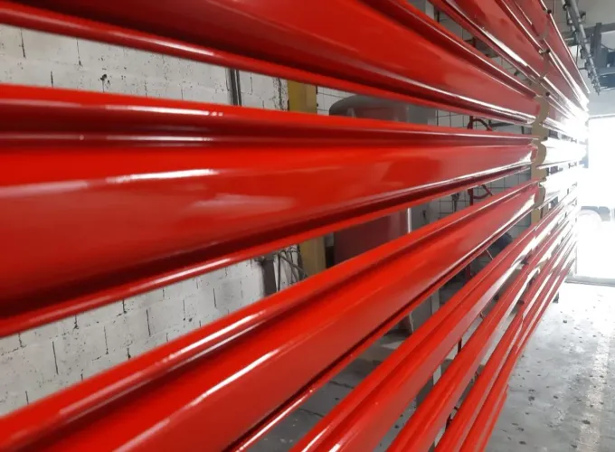 Lâminas para portas de aço