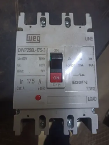 Vendo Disjuntor WEG DWP250L-175-3 -<br><br>Novo!