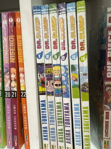Mangás Dr. Slump vol. 9 ao 14 - lacrados 