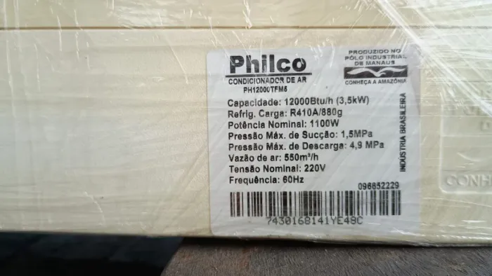 Central de ar Philco 12000 Btu