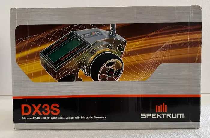 Rádio Controle Spektrum DX3S 3 canais com Telemetria