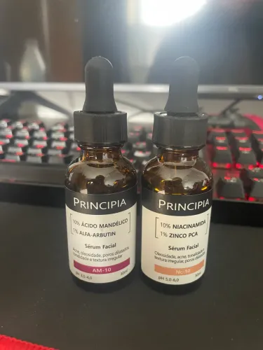 Hidratante Antioleosidade (CreamY) + Niacinamida e Ácido mandelico (PRINCIPIA)