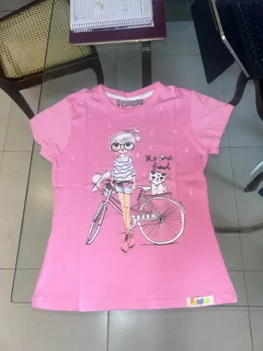 Camisa infantil Forest Rosa Tam G