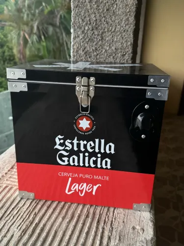 Cooler 15L Estrella Galicia - novo - raro 