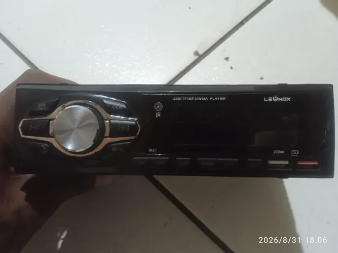 Rádio de carro da marca Pioneer