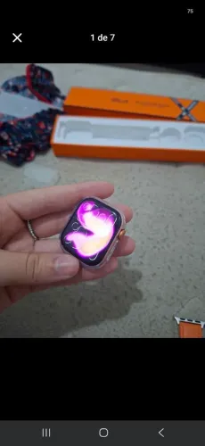 Watch 11 mini laranjado