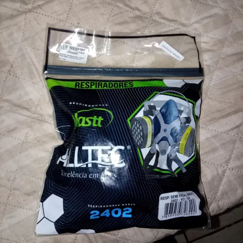 RESPIRADOR SEMIFACIAL ALLTEC COM 2 FILTROS