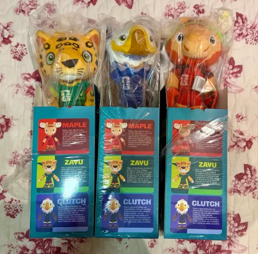 Mascote Rexona coleção completa