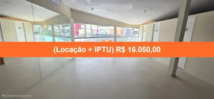 Loja para locação na Graça, Salvador-BA: 620m², 5 banheiros, piscina interna, ideal para c