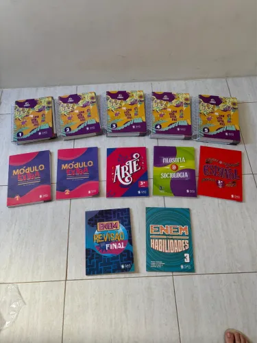 Livros SAS Pré Universitário 