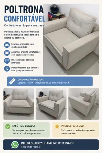 Poltrona Confortável 