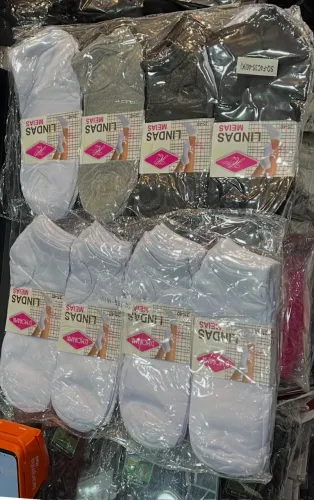 Vendo meias ela vem com 12 pares soquete unissex