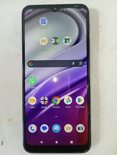 VENDO: CEL: MOTOROLA E20, 180$, TUDO FUNCIONANDO! NAO TA TRINCADO. CHAMA NO ZAP *