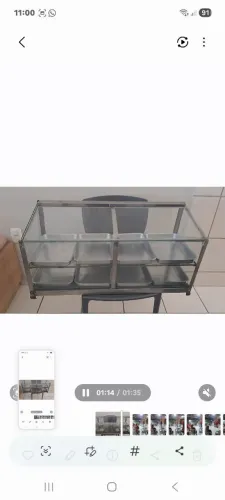 Estufa para salgados