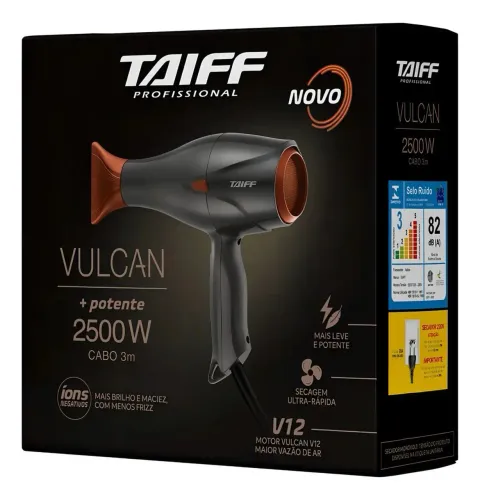 Secador de Cabelo Vulcan Digital 2500W
