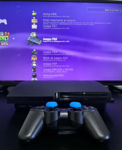 Ps3 Slim Lotado de Jogos + Envio Pela Olx 