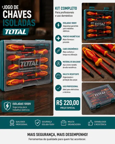 Kit de chaves / maleta pequena