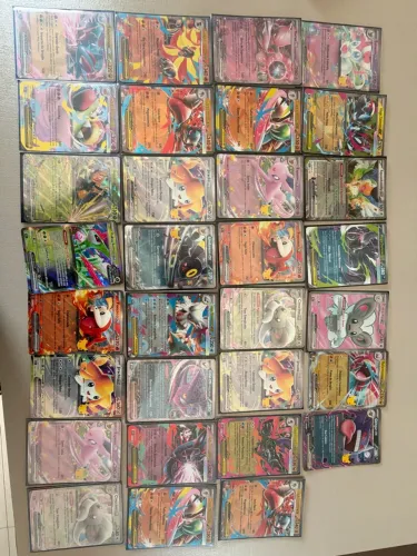 31 cartas Pokémon ex