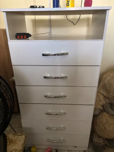 Cômoda de 6 gavetas