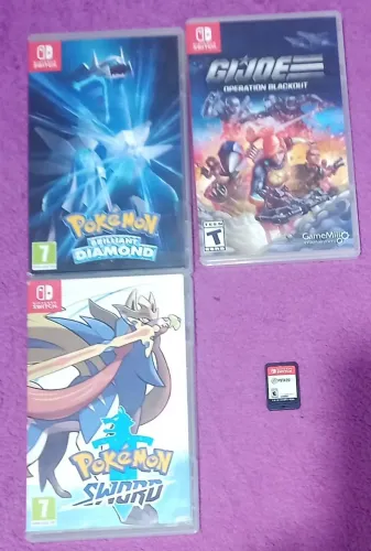 Jogos Nintendo switch pokémon gi Joe fifa
