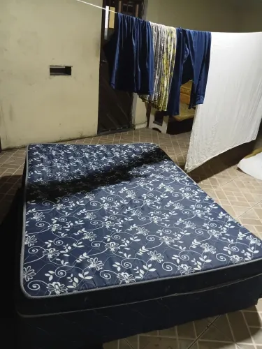 Cama box casal espuma