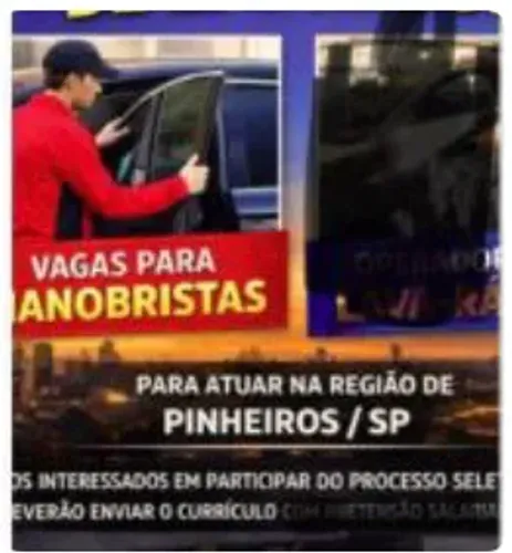 Operador de estacionamento/manobrista