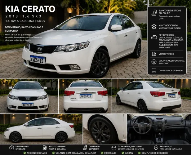 Kia Motors Cerato 1.6 16V Aut. 2013