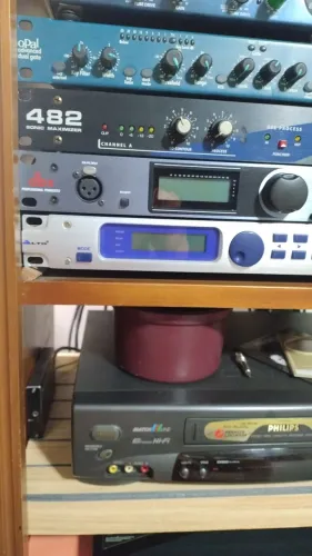 Processador de audio BBE 482, bom estado, funcionando, 115v