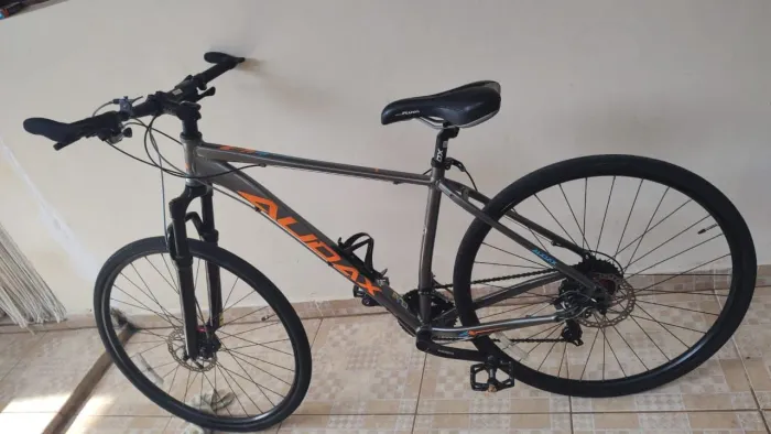 Bicicleta alumínio Gold kit Shimano aro 29 quadro 19
